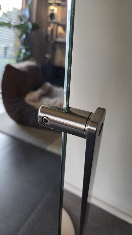 Modern Freestanding Tilting Mirror – Glass, Metal (photo 4 of 9)