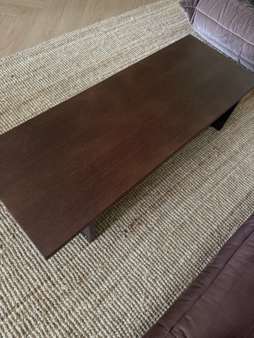 Lage houten salontafel Dako Westwing
