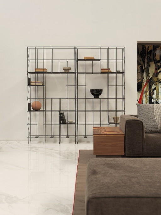 2 Network Shelving Units / Horm