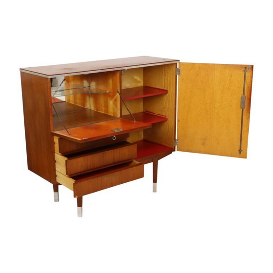 Image 1 of Vintage Bar Furniture Sideboard Teak Veneer