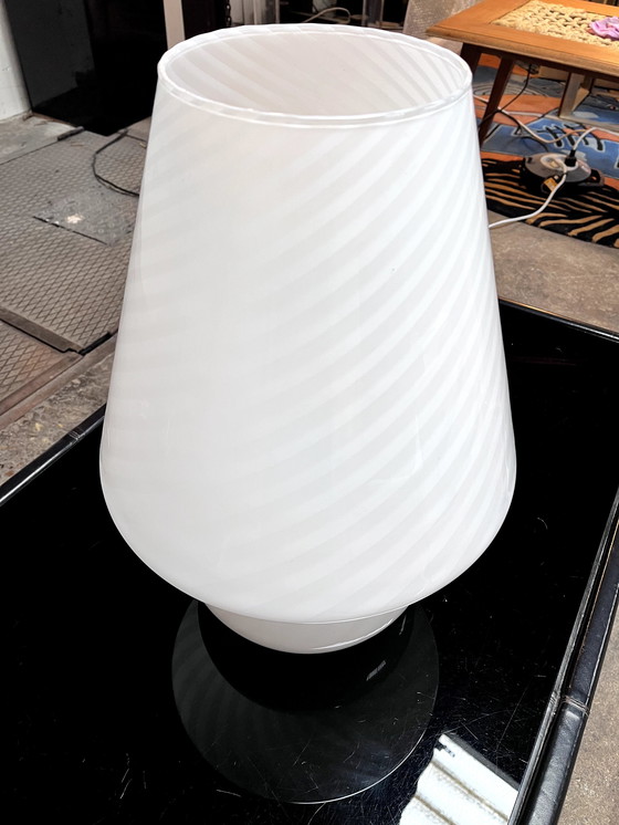 Image 1 of Murano Glass Table Lamp by Paolo Venini, Italy, 1970