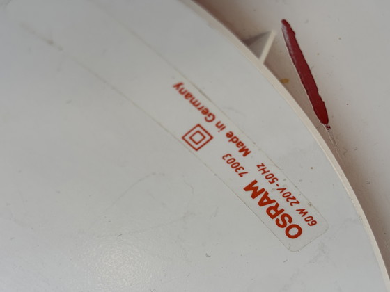 Image 1 of Vintage Osram hanglamp rood 