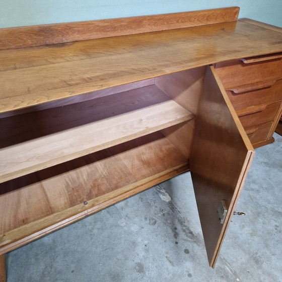 Credenza vintage anni '50 Mobile a muro Mobile TV – Credenze, Textile, Wood (photo 11 of 15)