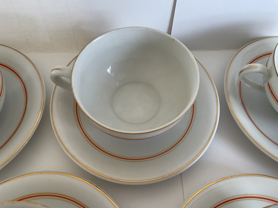 Image 1 of Tasses et soucoupes THUN Tchécoslovaquie, 1970