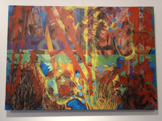 Image 1 of T. van Steenbergen "PASIÓN" 70 x 100 cm