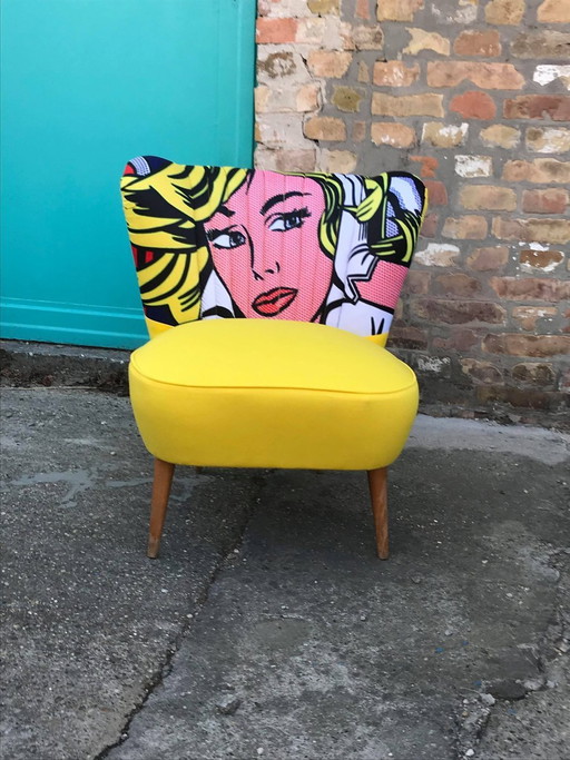 Sillón Club Pop Art, años 50