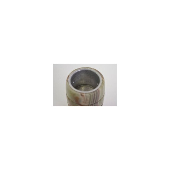 Image 1 of Set of 4 vintage marble and onyx smoking accessories, 1970s