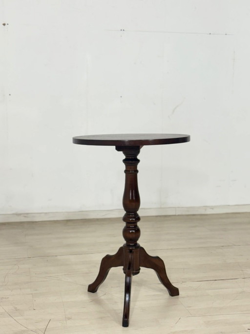 Keukentafel in koloniale stijl, lage tafel, bijzettafel, tuintafel, vintage keukentafel