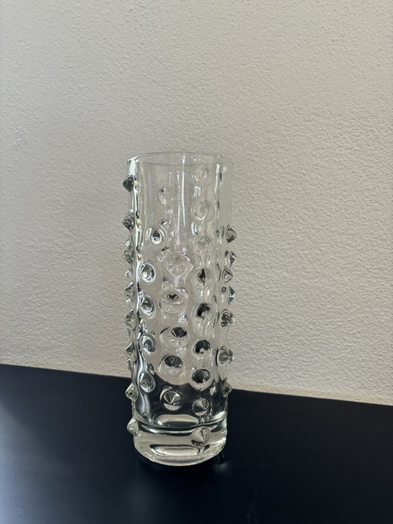 Image 1 of 1970’S Sklo Union Glass Vase By Pavel Panek 