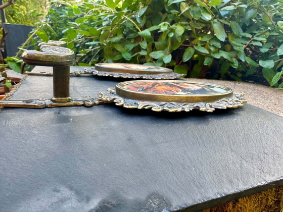 2 percheros barrocos de latón, Objetos decorativos, Metal, Multicolor (foto 6 de 6)