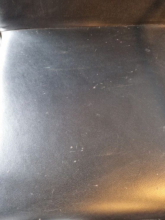 4x Arco Frame Sillas de comedor - cuero negro – Metal (photo 5 of 5)