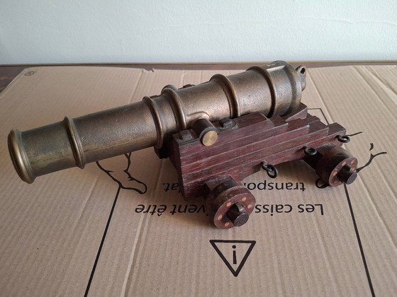 Riproduzione Grande Cannone in Bronzo 34 cm – Oggetti decorativi (photo 20 of 29)