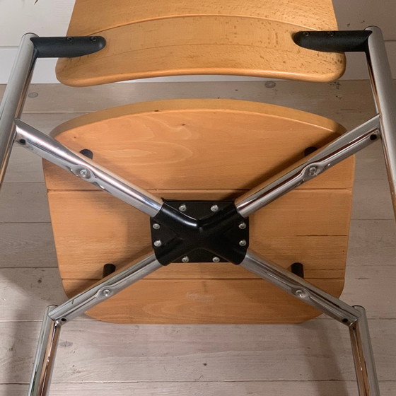 Vintage office chairs Martin Stoll – Dining chairs, Chrome (photo 5 of 14)
