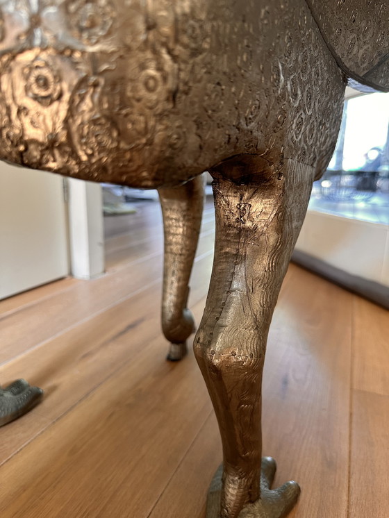 Image 1 of Chaise en forme de paon 1870-1890