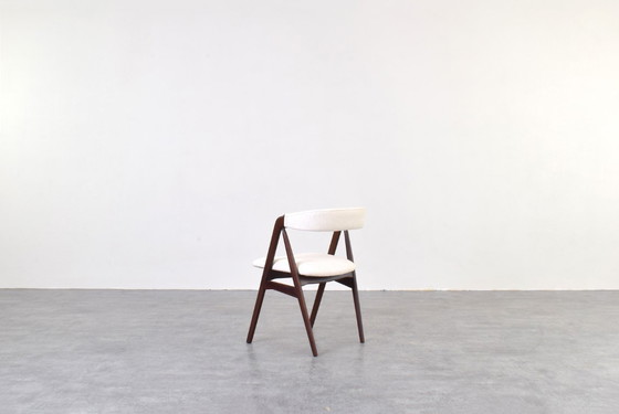 Image 1 of Mid-Century Danish Teak Dining Chairs by Th. Harlev for Farstrup, 1960s, Set of 4.