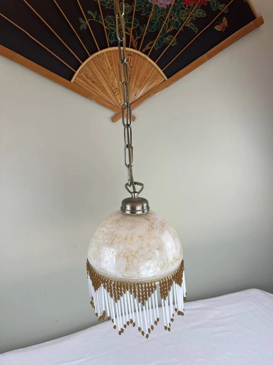 Suspension Art Déco – Crystal, Glass, Art Deco (photo 9 of 9)
