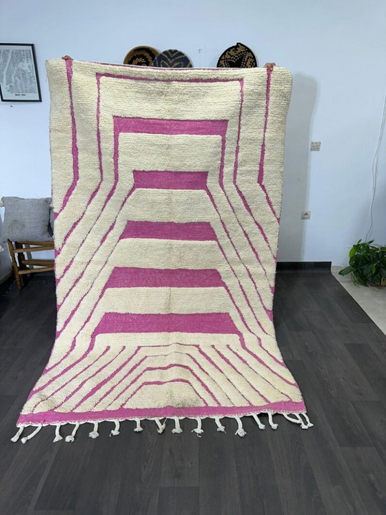 Image 1 of Tapis Beni MRIRT en laine authentique  200cmx150cm