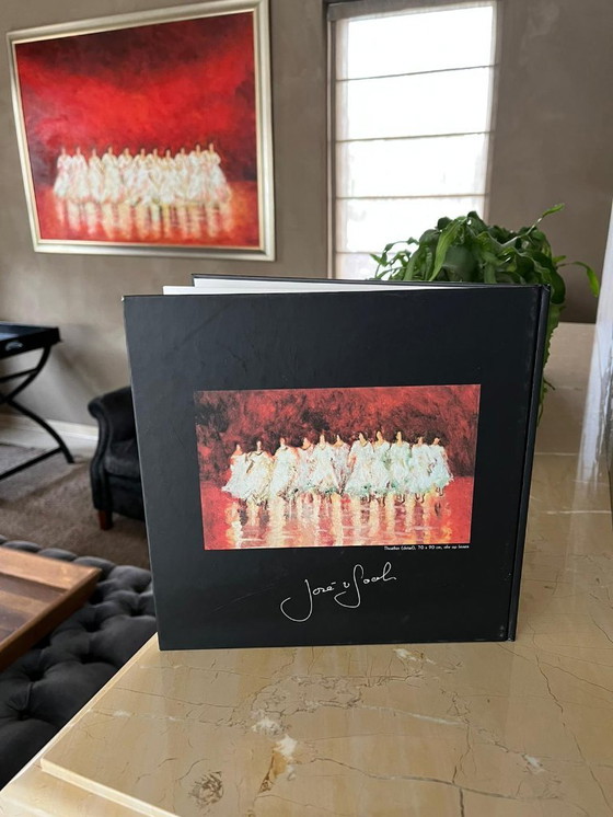 Image 1 of Olio su lino di Jose van Gool Titolo: Applausi 4