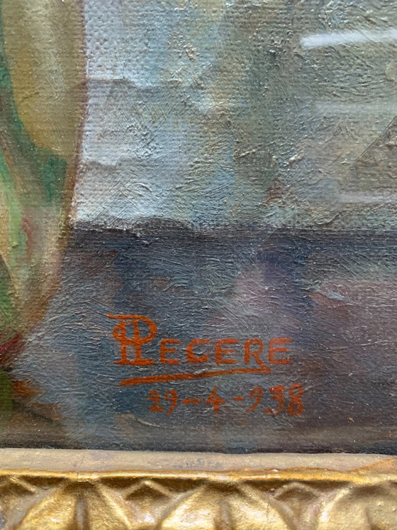 Dipinto a olio su cartone di Pecere, Dipinti e disegni (foto 2 di 2)