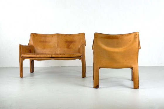 Image 1 of Set of 1 CAB 413 and CAB 414 by Mario Bellini for Cassina - 1970s