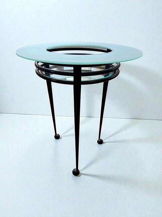 Image 1 of Rolling Side Table by Pascal Mourgue for Artelano, 1980s