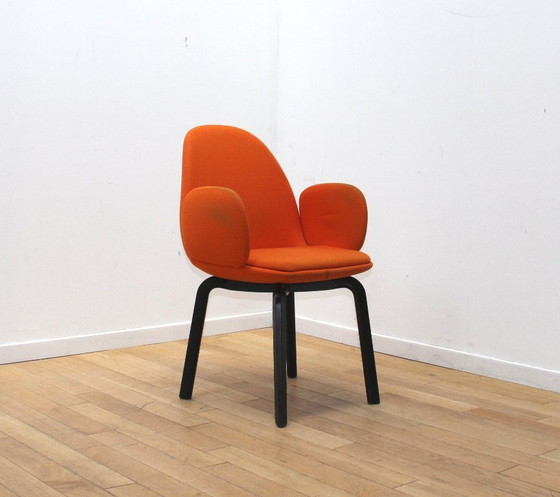 Image 1 of Pair of JH30 chairs, Fritz Hansen