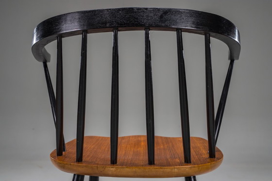 Image 1 of Fanett-Esszimmerstühle, Ilmari Tapiovaara zugeschrieben, 1960er Jahre, 5er-Set