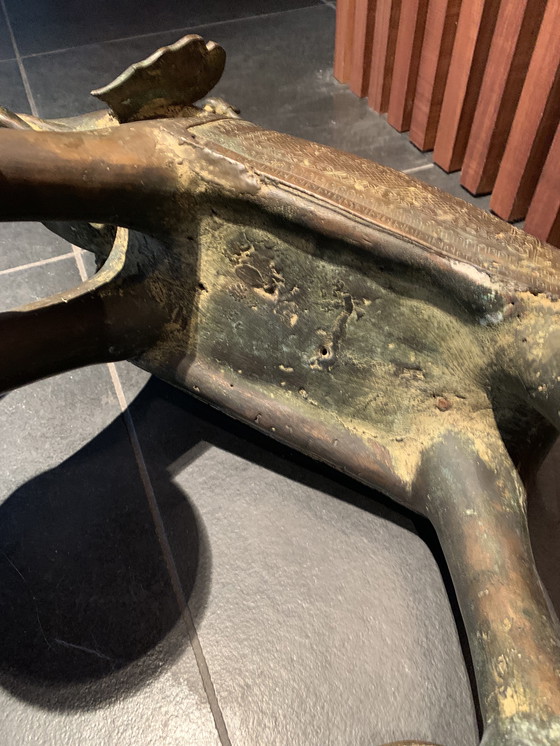 Image 1 of Rare - grand jouet de temple vintage d'Inde