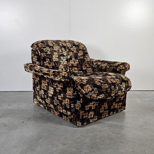 Fauteuil vintage Flower Power