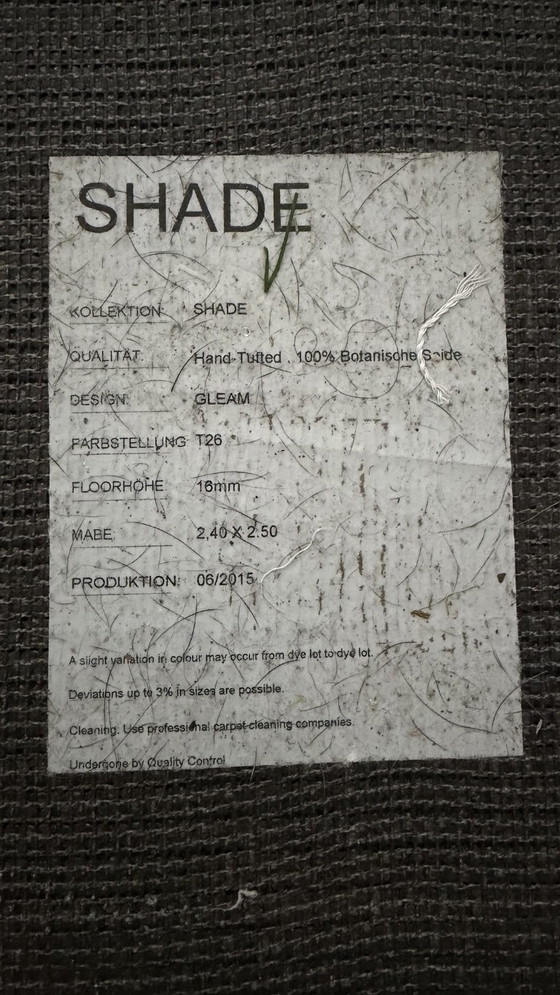 Tapis design Ferreira de Sà-Shade/GLEAM-100% Soie Botanique 240x250 cm – Silk (photo 8 of 20)