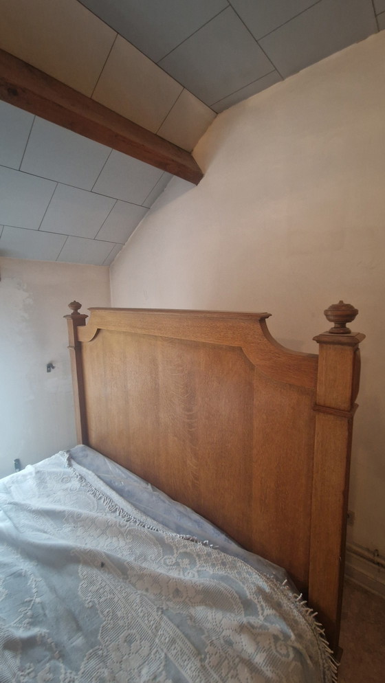 Image 1 of Old wooden bed