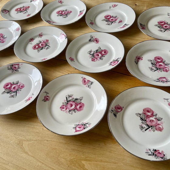 Image 1 of Set di 12 piatti da dessert