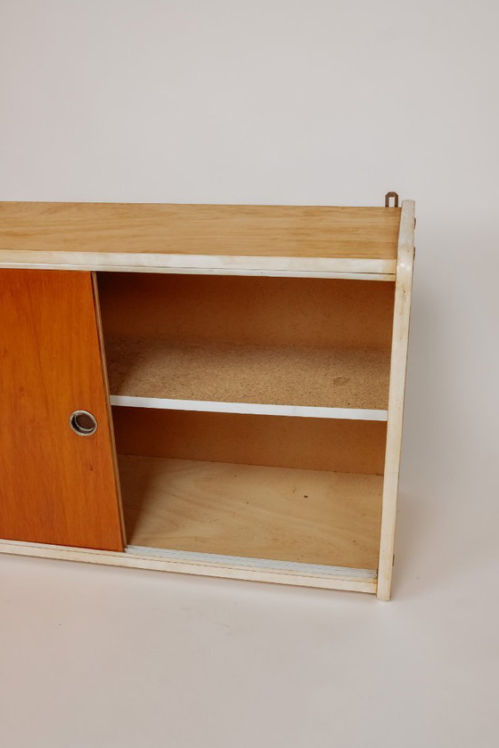 Image 1 of Mobiletto pensile vintage con ante scorrevoli