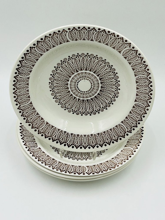 Juego de cuatro platos hondos Boch Ronda, 1970 – Loza, Ceramic (photo 2 of 10)