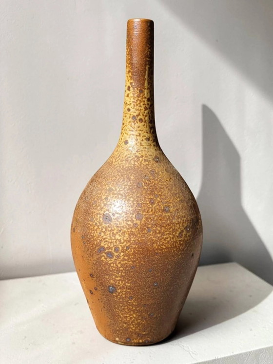 Vaso in gres pirite Michel Dumont / Puisaye – Vasi, Porcelain (photo 7 of 7)