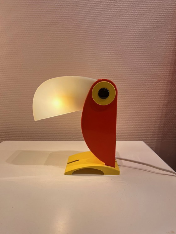 Image 1 of Original Ferrari Toucan lamp, OTF Verona edition, 1970s