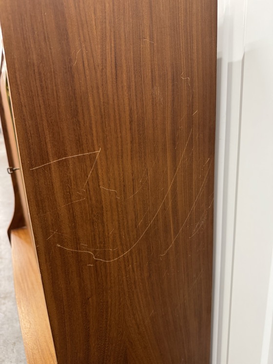 Image 1 of Iconic Teak Mid - Century Vintage Beverage Cabinet from the 1950s.