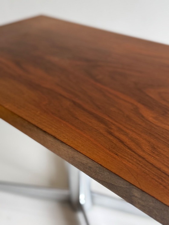 Image 1 of Tavolino in teak e cromo