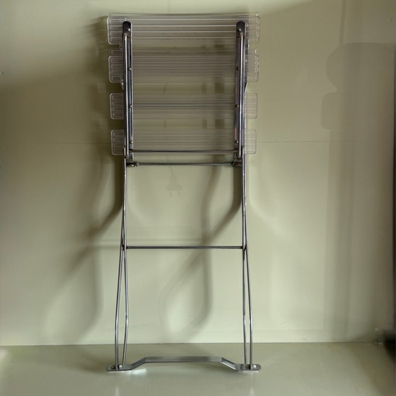 Silla plegable, Sillas plegables, Plástico, Metal, Transparente (foto 9 de 15)