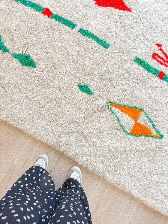 Image 1 of Marokkaans wollen tapijt 250/150cm