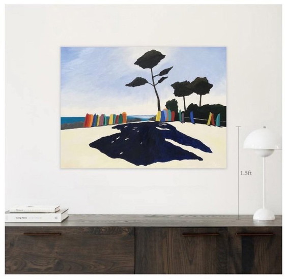 Image 1 of Oil on canvas stretcher.  Format 81x60cm