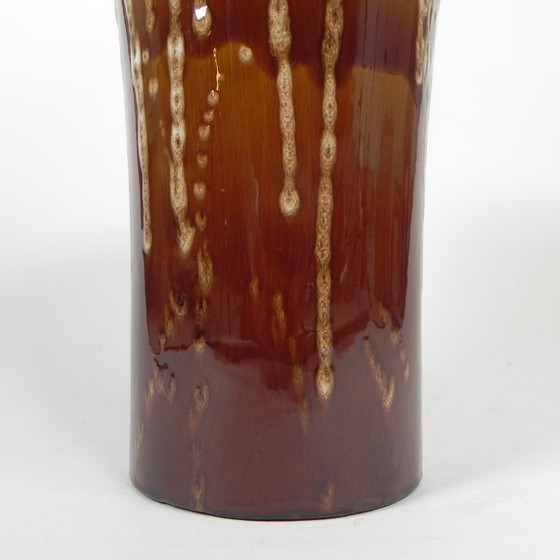 Vintage Germany vase with lava effect, 37 cm high, 1960s – Ceramic (photo 8 of 9)
