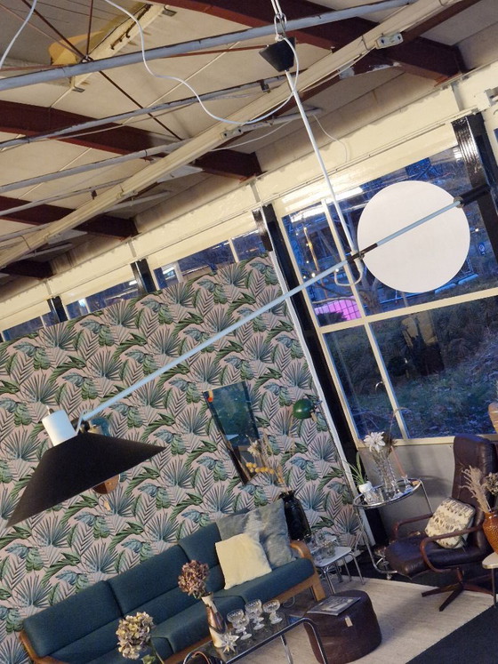 Image 1 of Vintage design counterbalance plafonlamp Anvia