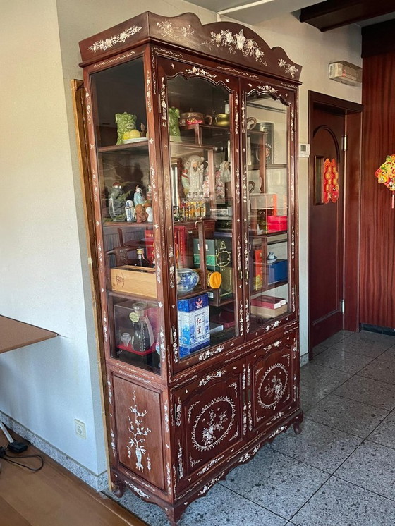 Image 1 of Vetrina cinese – palissandro massello