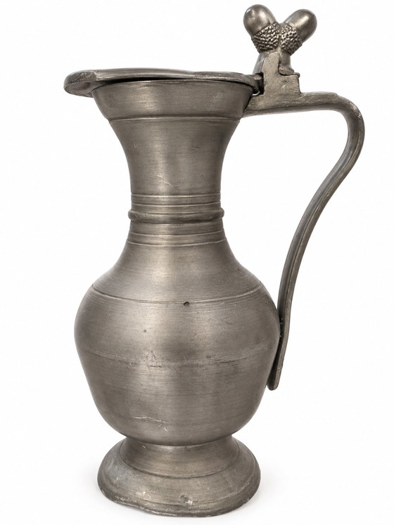 Brocca in peltro medievale – Oggetti decorativi, Metal (photo 4 of 6)