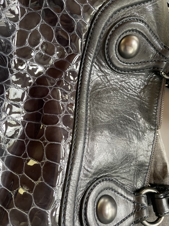 Sac Vintage en Cuir Francesco Biasia – Sacs a main, Calfskin (photo 4 of 5)