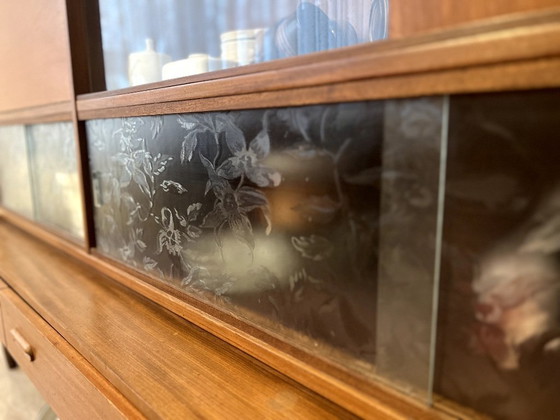 Image 1 of Credenza/parete vintage in teak di metà secolo | Anni '60 | Stile di design danese