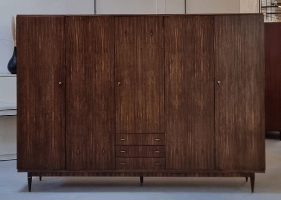 Image 1 of Mid Century kledingkast