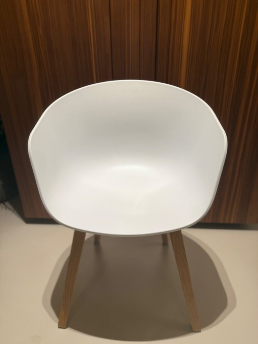 2x sedia Hay AAC22 bianca