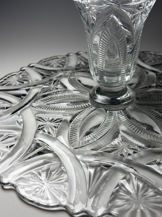 Image 1 of Val Saint Lambert - Alzata per torte - "LUCRÉCE" - 1913